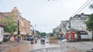 शास्त्री नगर नई सड़क मार्केट का हाल। जागरण