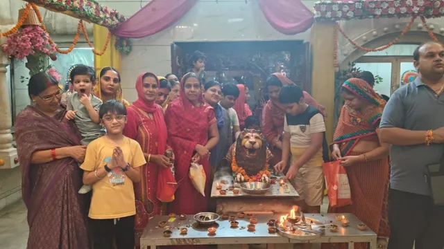 स्कंदमाता की पूजा के साथ मंदिरों में गूंजे जयकारे, 17 अक्टूबर से सजेगा चिटाने वाली माता का भव्य मेला
