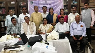 कार्यशाला में मौजूद एक्सपर्ट। फोटो जागरण