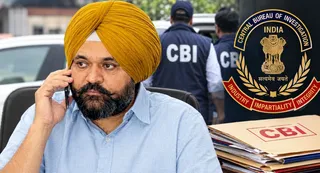 राजबीर सिंह घुम्मन सीबीआई के सामने पेश हुए।