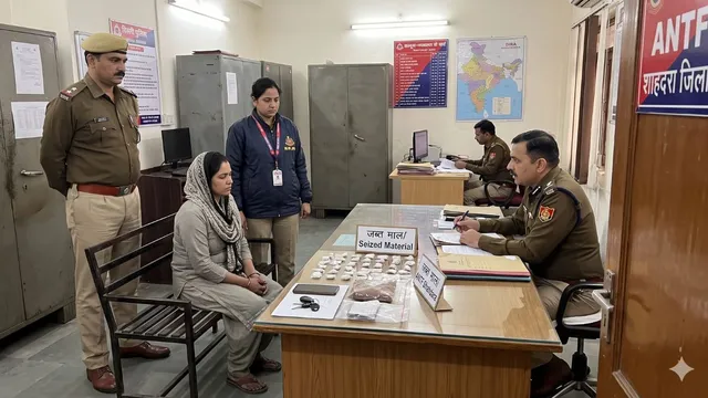 शाहदरा से 80 लाख की हेरोइन के साथ महिला गिरफ्तार, पैसों की लालच में शराब तस्कर से बनी ड्रग्स पैडलर 
