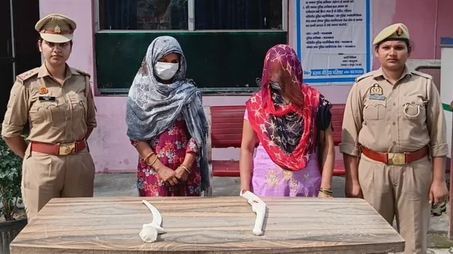 हापुड़ में अजीबो-गरीब मामला, तलवार और तमंचा लेकर आमने-सामने आईं देवरानी-जेठानी
