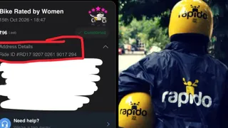 रैपिडो राइडर पर लगा महिला के साथ अभद्र व्यवहार करने का आरोप।