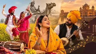 पंजाब की टप्पा शैली पर आधारित हैं यहां के ज्यादातर लोकगीत (Image Source: AI Generated)