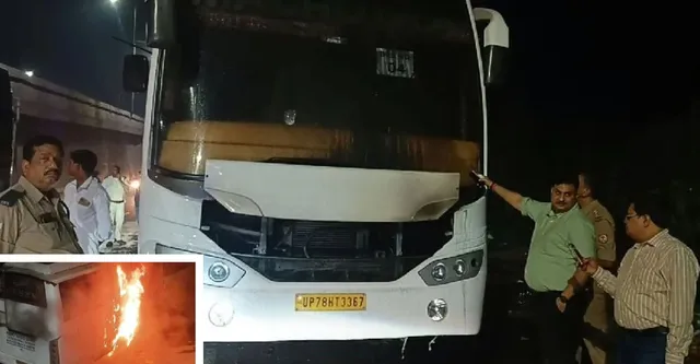 उन्नाव में मौत बनकर दौड़ रही थी बच्चों से भरी बस.... बाइक सवार ने 'देवदूत' बनकर बचाई 49 मासूमों की जान
