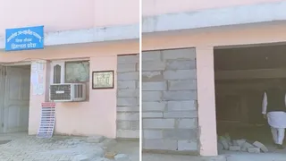सोलन के परवाणू में किया जा रहा निर्माण।