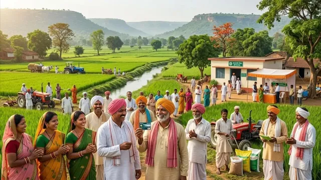 सोनांचल के 2.35 लाख किसानों को प्रधानमंत्री धन-धान्य कृषि योजना की सौगात, 40 हजार को KCC से मिला लोन