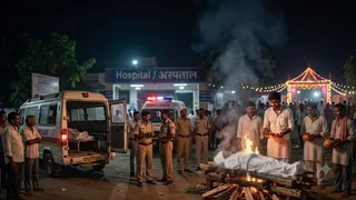 मकान मालिक ने नवरात्र का बहाना कर शव घर लाने से रोका। (फोटो-AI जेनरेटेड)