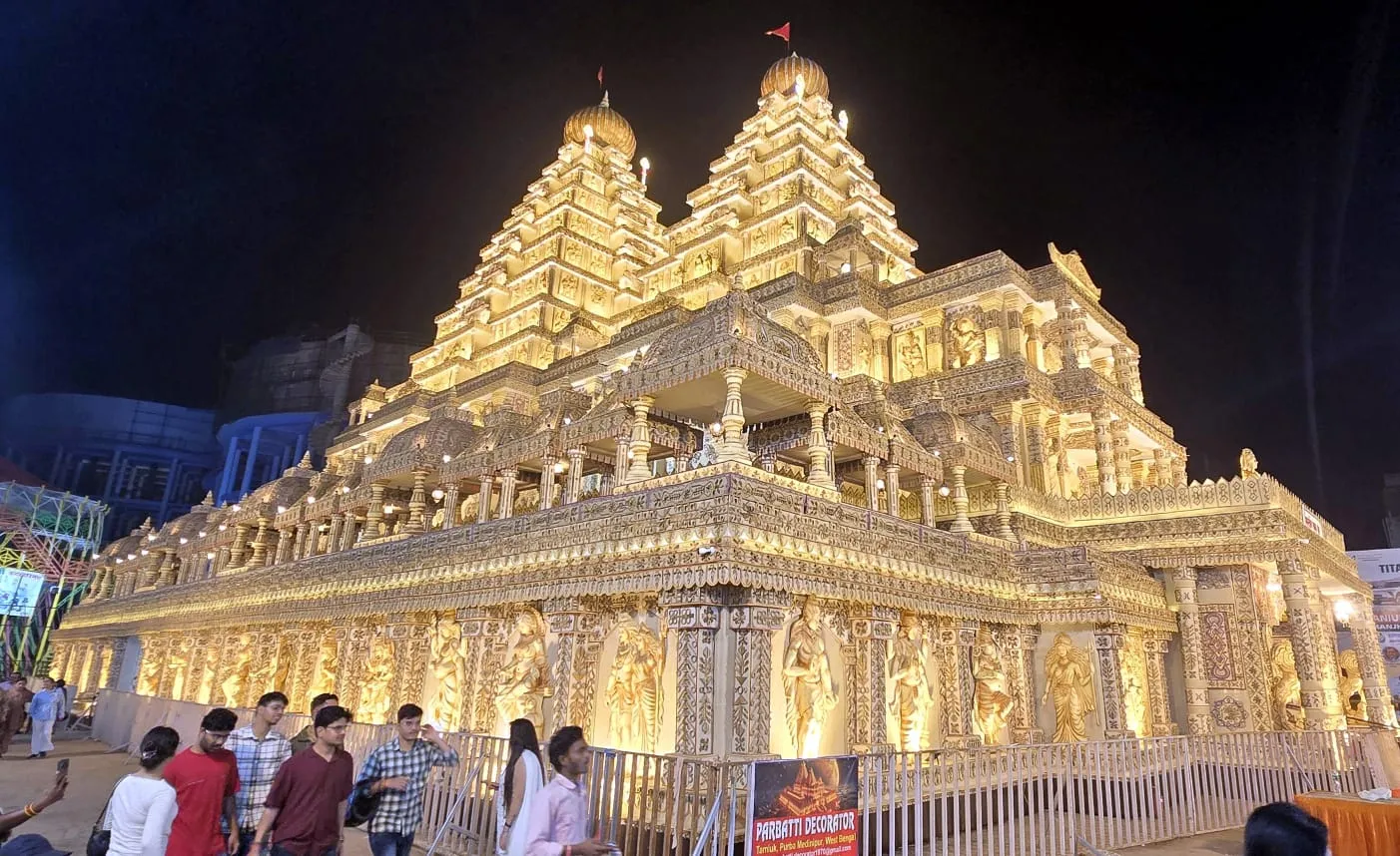 durga puja pandal