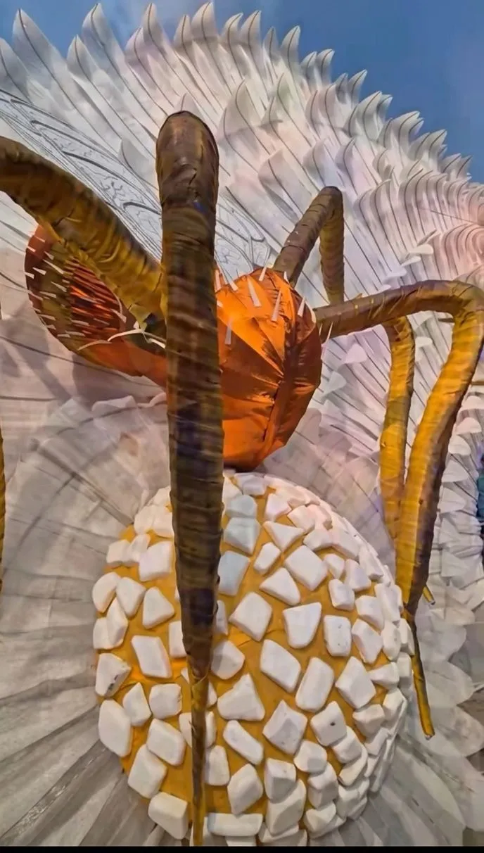 beehive puja pandal