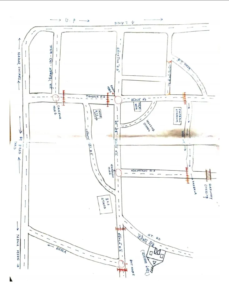 garhwa durga puja route