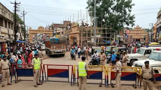 दुर्गा पूजा को लेकर गोड्डा में बदला ट्रैफिक (एआई जेनरेटेड तस्वीर)