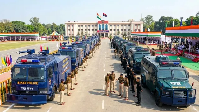 बिहार पुलिस होगी और हाईटेक: 62 करोड़ रुपये से खरीदे जाएंगे 116 वाटर कैनन और वज्र वाहन