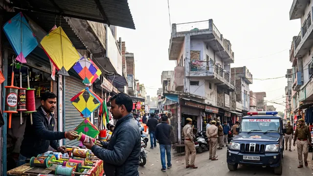 जौनपुर में पुलिस एक्शन के बाद भी बिक रहा प्रतिबंधित मांझा, प्रशासन की नाक के नीचे खुलेआम जारी है जानलेवा धंधा