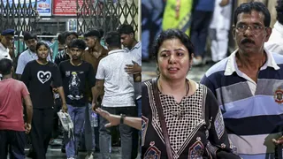 कोलकाता दुर्गा पूजा पंडाल में भगदड़ से 17 की मौत (फोटो-पीटीआई)