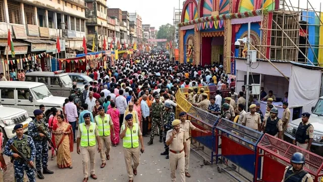 दुर्गा पूजा पर पूरे बिहार में अभेद्य सुरक्षा, 57 कंपनियां और 25 हजार जवान तैनात; 16800 पंडालों पर 24 घंटे नजर