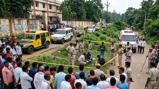 कॉलेज के पास युवक का शव बरामद (एआई जेनरेटेड तस्वीर)