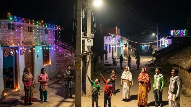 सीतापुर में सदियों बाद छटा अंधेरा, साढ़े आठ करोड़ की लागत से 36 गांवों में रोशनी से जगमगाएगी दिवाली
