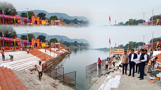 सोनभद्र: छठ की तैयारियों को लेकर नगर पंचायत हरकत में; 23 लाख से अधिक रूपए से निखरेगा छठ घाट

