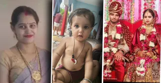 दिवंगत महिला संजना उर्फ दीक्षा व दिवंगत रितिका की फाइल फोटो। स्वजन