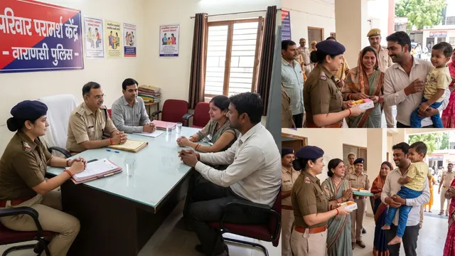 वाराणसी पुलिस बनी मिसाल, टूटते रिश्तों को जोड़कर बचा रही परिवार; 675 लोगों को तलाक से बचाया
