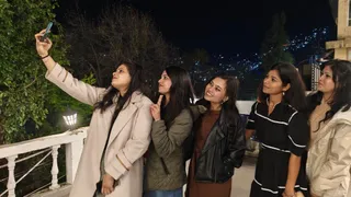 वीकेंड में अपेक्षा के मुताबिक बहुत कम सैलानी पहुंचे। जागरण