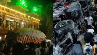 शीतला माता मंदिर के निकट हृदयविदारक हादसा।