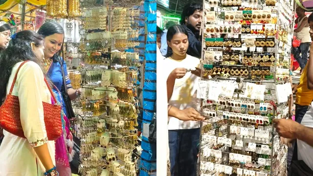 कश्मीरी कारीगरी और गुजराती मिरर वर्क वाले झुमकों की मची धूम, मुजफ्फरपुर के दुर्गा पूजा मेले में नए ट्रेंड का क्रेज