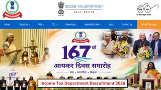 Income Tax Department Recruitment 2026