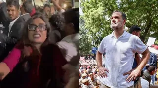 महिला पत्रकार ने राहुल गांधी के खिलाफ दी शिकायत। फोटो: आर्काइव