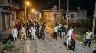 बाबूगढ़ के उपैड़ा में दो पक्षों के बीच खूनी संघर्ष ( एआई जेनरेटेड इमेज )