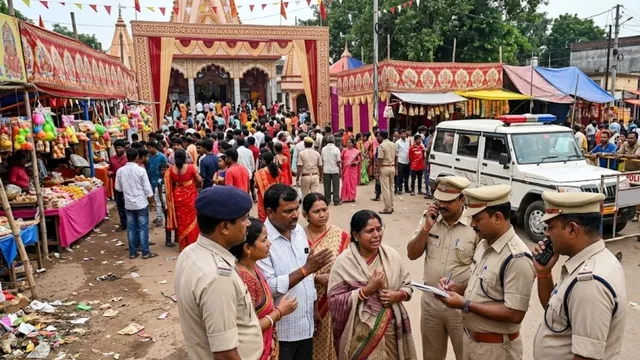 चाईबासा में दुर्गा पूजा के बीच ठग गिरोह सक्रिय, मंदिर के पास महिला को बातों में उलझाकर उड़ाए सोने के जेवर