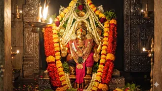 कटील के श्री दुर्गा परमेश्वरी मंदिर की रहस्यमयी कहानी (Picture Credit: AI Generated)