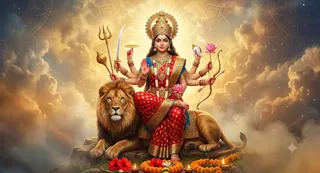 जगदंबा नाम में छिपा है मां दुर्गा का कौन-सा स्वरूप? (Picture Credit: AI Generated)