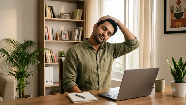 घंटों स्क्रीन के सामने बैठने से दुखने लगी है गर्दन? रामबाण हैं ये आसान ...