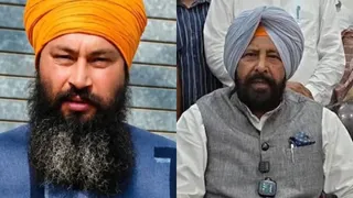 परविंदर सिंह झोटा की फाइल फोटो और भाजपा के प्रदेश अध्यक्ष केवल सिंह ढिल्लों।