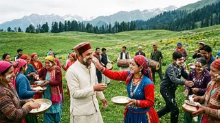 उत्तरखंड का बटर फेस्टिवल (Image Source: AI Generated)