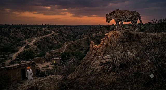 चंबल के बीहड़ों में कभी डकैतों का था खौफ, अब खूंखार तेंदुए और लकड़बग्घों के आतंक से कांप रहे लोग

