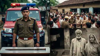 भोजपुर में भांजे की हत्या का बदला, बुजुर्ग की पीट-पीटकर हत्या; पत्नी गंभीर घायल (AI Generated Image)