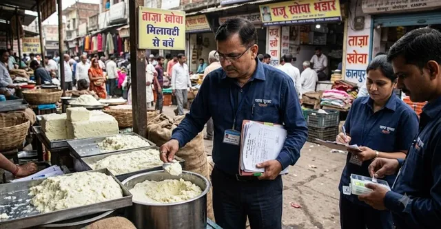 Unnao News: त्योहारों पर मिठास में मिलावट का खेल! स्टार्च, मैदा और सूजी मिलाकर बना रहे नकली खोवा, इस तरह करें पहचान
