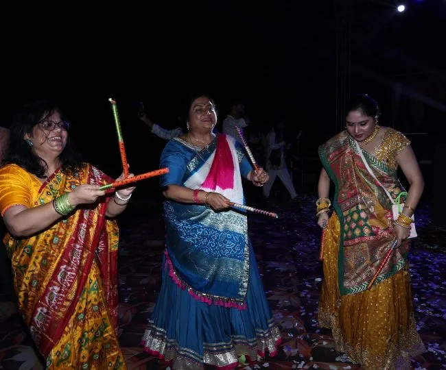 Grand Dandiya Night Celebrated at CSJMU Kanpur (5)