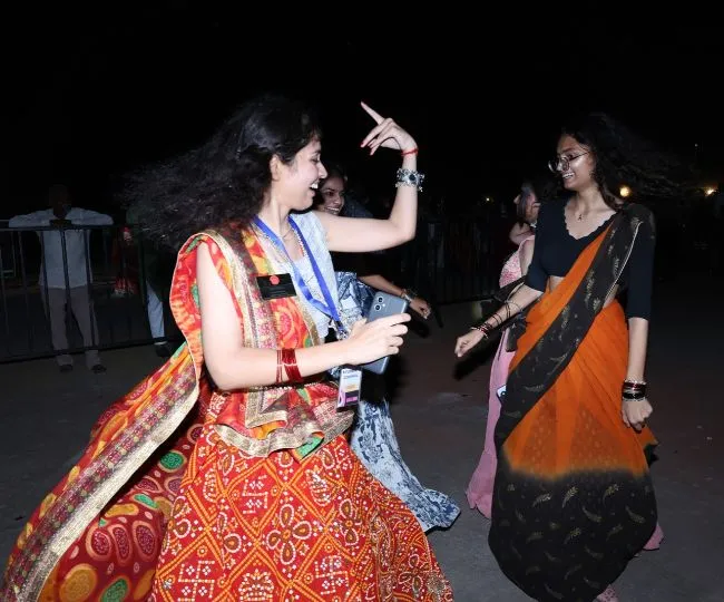 Grand Dandiya Night Celebrated at CSJMU Kanpur (6)