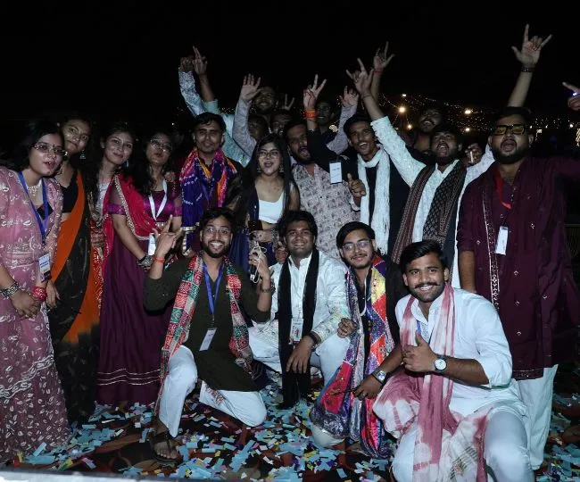 Grand Dandiya Night Celebrated at CSJMU Kanpur (8)