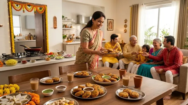 दशहरा पर मेहमान आ जाएं और घर में न हो कोई तैयारी, तो पोहे से झटपट बनाएं यह सुपर क्रंची स्नैक