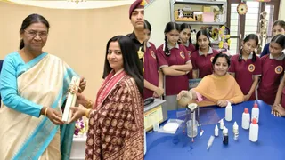 हिमाचल की महिला शिक्षक ने तैयार किया ऑडियो बुक्स, राष्ट्रपति ने किया सम्मानित।