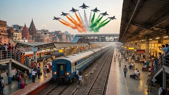 एयर शो के चलते काशी में ट्रेनों का ठहराव रद करने की तैयारी, चलेंगी स्पेशल ट्रेनें