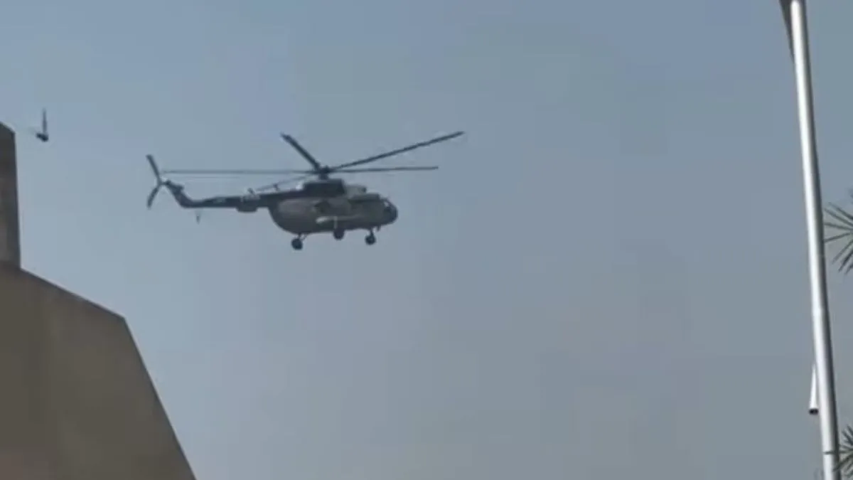 amit shah helicopter