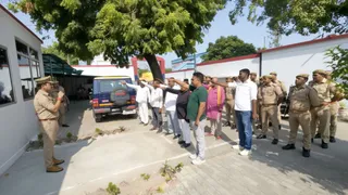 थाने में एक अनूठी और चर्चा का विषय बनी पुलिस की पहल