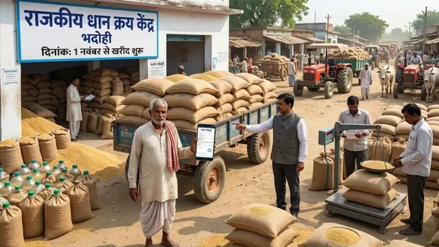 भदोही में फार्मर रजिस्ट्री होने पर धान बिक्री के लिए नहीं कराना होगा वेरिफिकेशन, एक नवंबर से शुरू होगी खरीद
