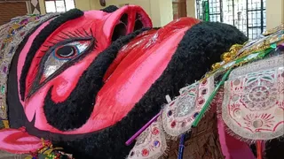 दशहरा पर 60 फुट के रावण होगा दहन।